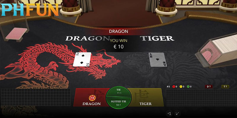 General introduction to the game dragon tiger PHFUN